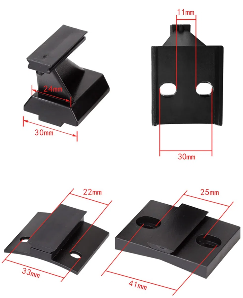Buscador de puntos rojos, telescopio astronómico, puntero de estrella, visor de estrellas con 4 soportes deslizantes, compatible con la mayoría de telescopios