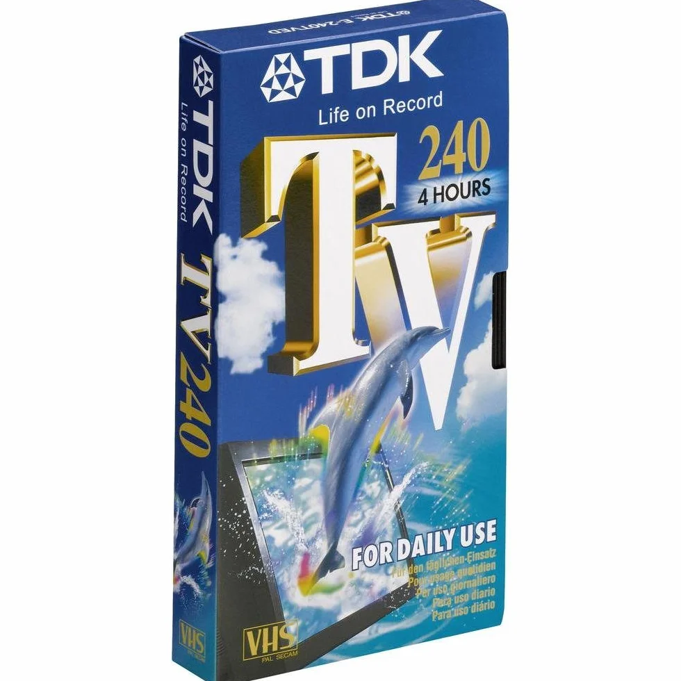 TDK E-240 - Cinta de audio/video (240 min)