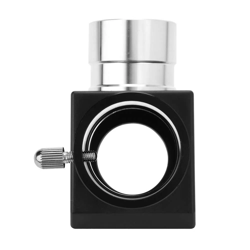 Yunir 1.25 "Espejo Adaptador Diagonal de 90 Grados Erección de Imagen Prisma Espejo para Refractor y Telescopios Catadióptricos