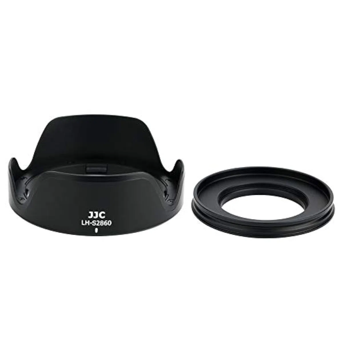 Petal Screw in Lens Hood for Sony FE 28-60mm f/4-5.6 Lens SEL2860 and Sony E PZ 16-50mm f/3.5-5.6 OSS Lens SELP1650 on Sony ZV-E1 ZV-E10 A7C A6400 A6300 A6100 A6000 with a 40.5mm Adapter Ring