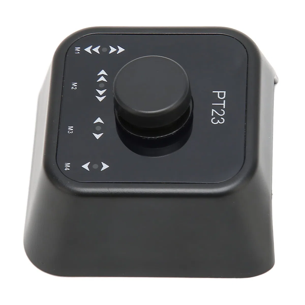 Turner de Página Bluetooth PT23, Interruptor de Llave de Controlador Multimedia Inalámbrico Recargable con Pedal para Teléfono de Computadora (Negro)