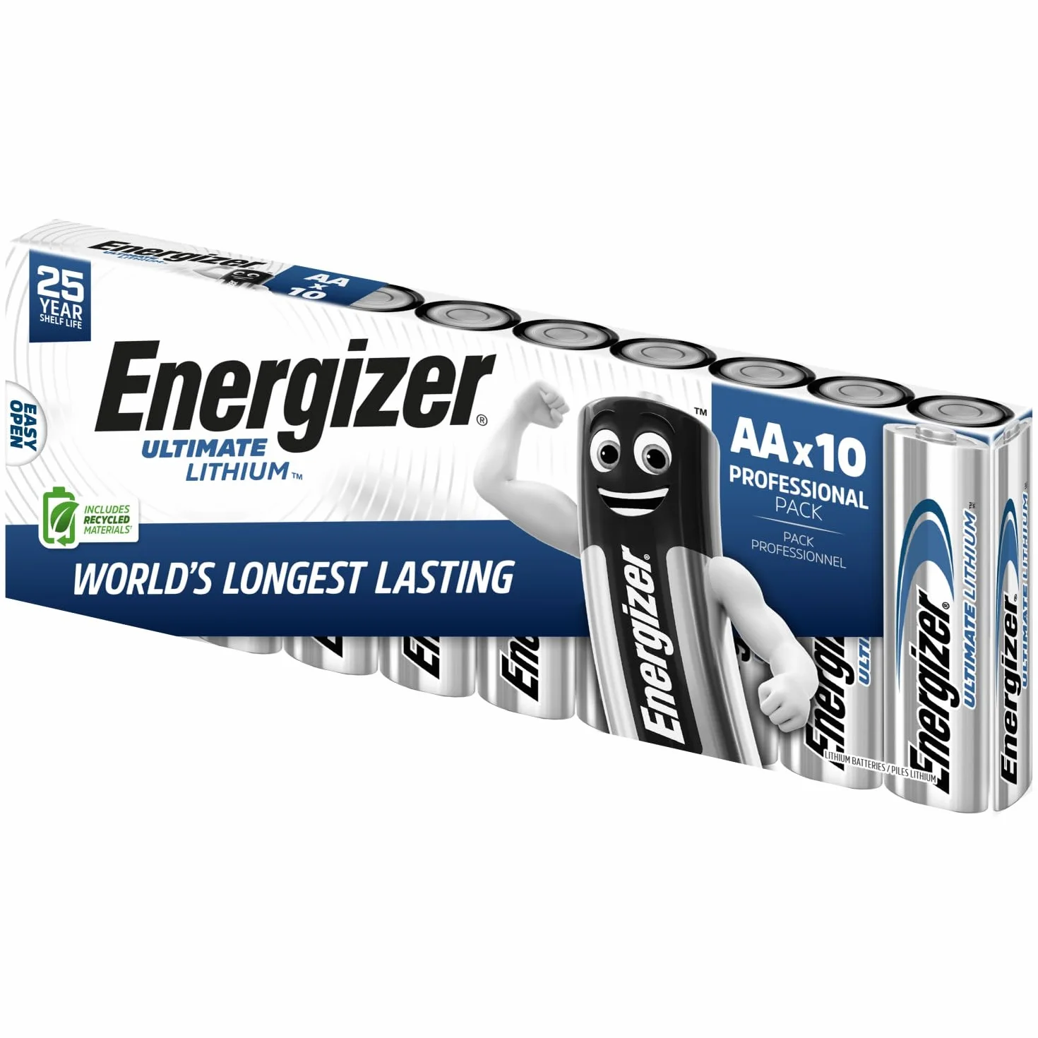 Energizer Ultimate Lithium - Pack de 10 pilas Ultimate Lithium AA