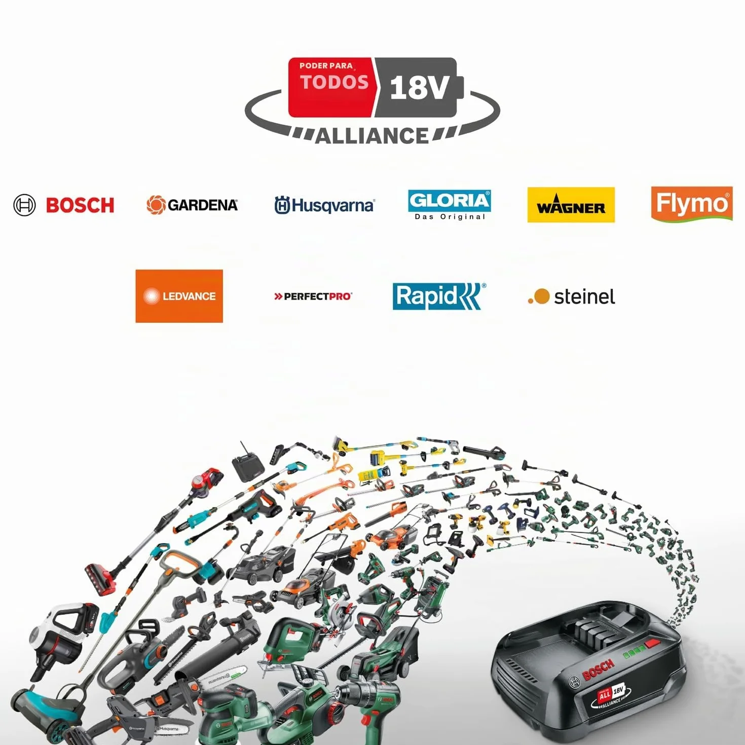 Bosch cargador rápido AL 18V-44 (sis. 18V; tiempo carga batería 2,0/2,5/4,0/6,0 Ah: 34/44/59/87 min; soporte mural integrado)