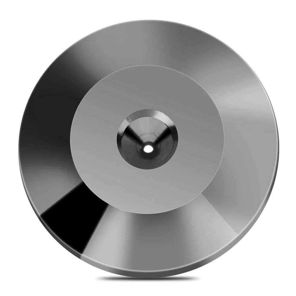 Universal de Cobre Altavoz Espigas Almohadillas Base Choque Almohadilla Aislamiento Pies Base Cono Esteras Disco de Piso,8 Piezas 25 x 4 mm[Gray]