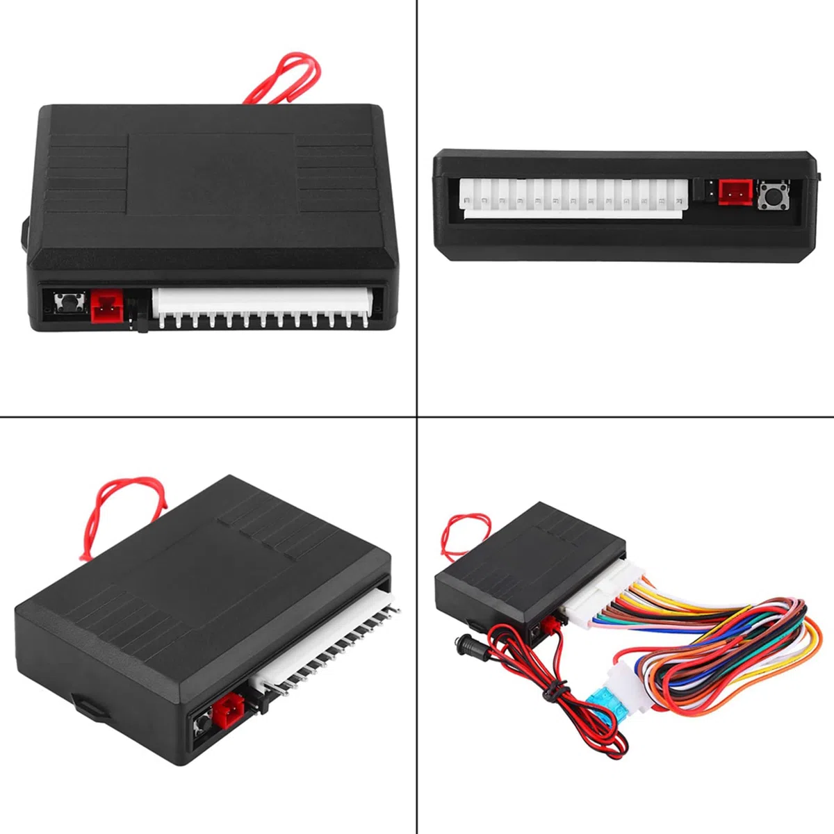Universal de Entrada sin Llave,Cerradura de Puerta de Coche con Kit de Control Central Remoto de liberación de Maletero