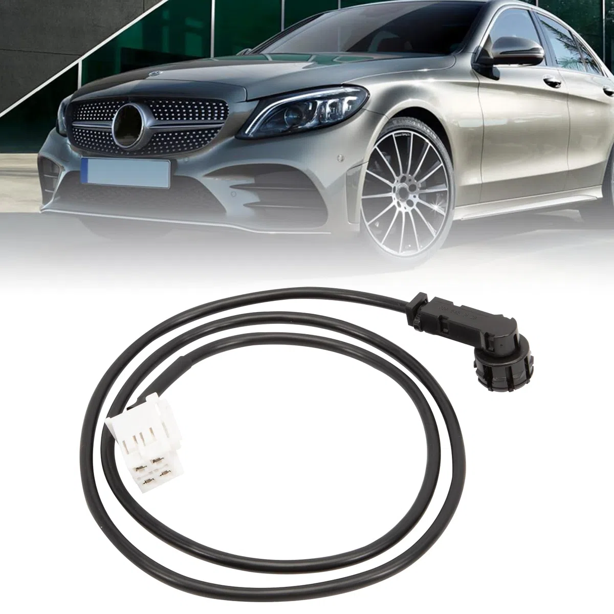 Cable de entrada auxiliar para Clase C W203 S203, A2034401808 Aux Entrada Radio Cable Cable Arnés para Clase C CL203 CLK W209 C209 A209 A209