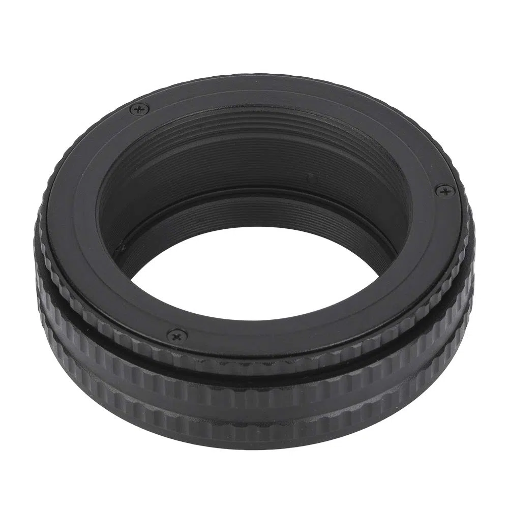 Adaptador Helicoide M42 a M42 con Enfoque Ajustable, Tubo Macro de 17-31 mm para Lentes sin Anillo de Enfoque, Fabricado en Aleación de Aluminio