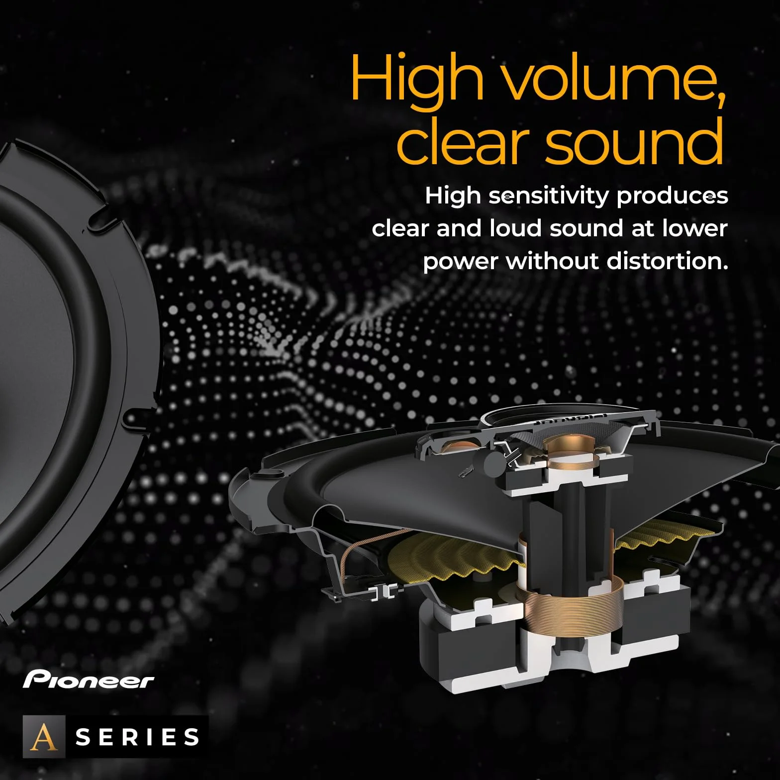 PIONEER TS-A6881F - Altavoces coaxiales de 4 vías de 6 x 8 Pulgadas (350 W)