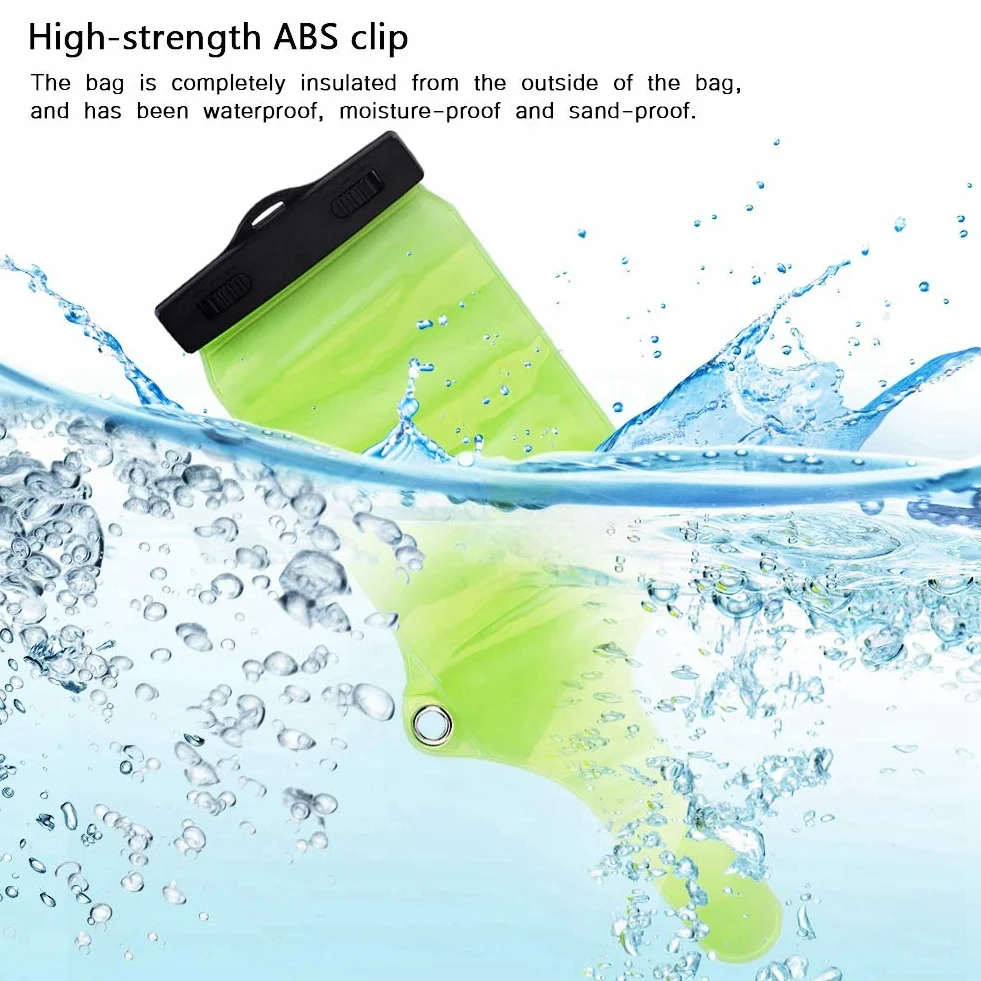 Funda Impermeable Walkie-Talkies, 2 Piezas Bolsa de Almacenamiento portátil con Radio bidireccional con Correa de Ajuste para Walkie Talkie UV5R/UV82/BF-888S
