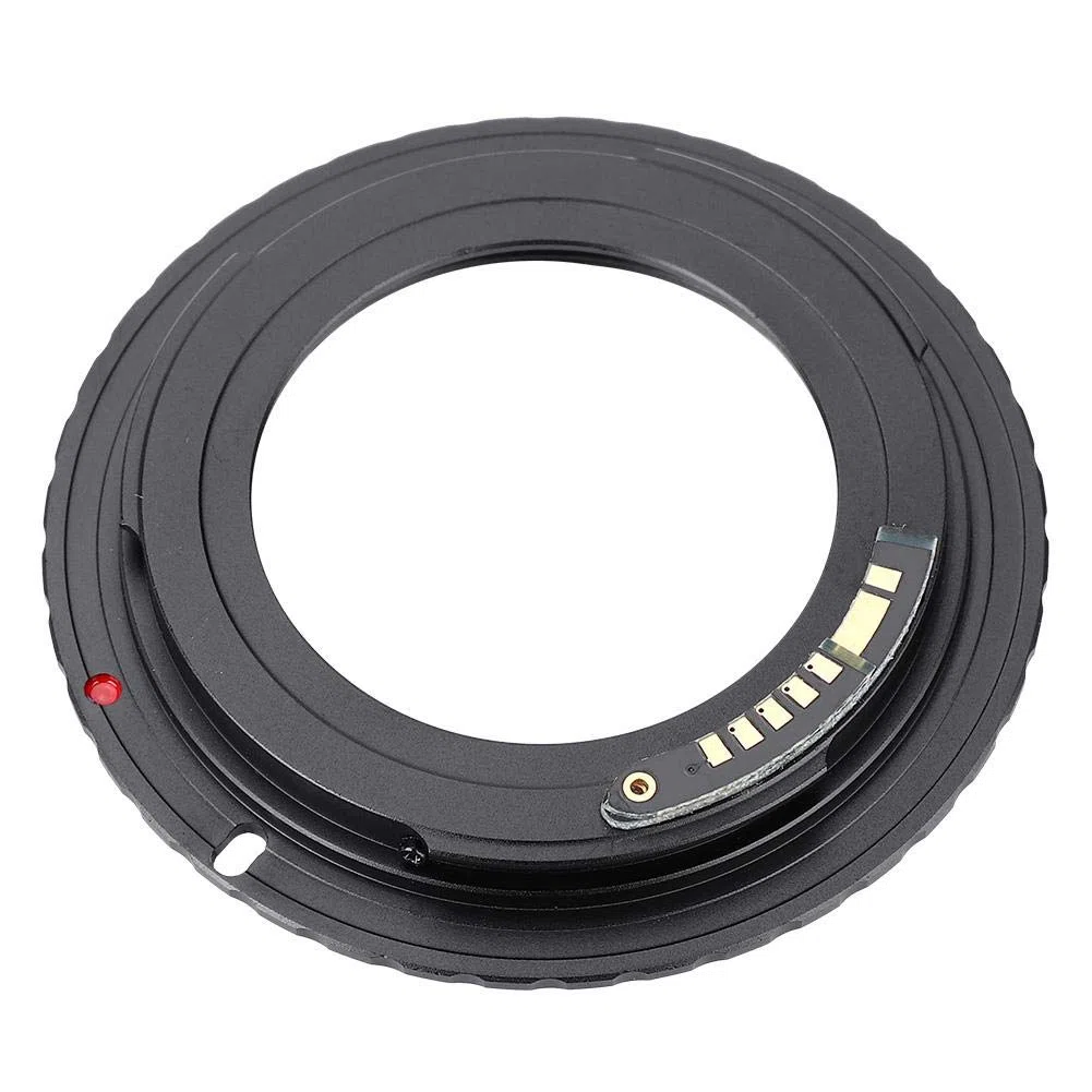 Topiky Anillo Adaptador de Lente, Anillo Adaptador M42-EOS/EF para Lente M42 a Lente de cámara con Montaje /EF