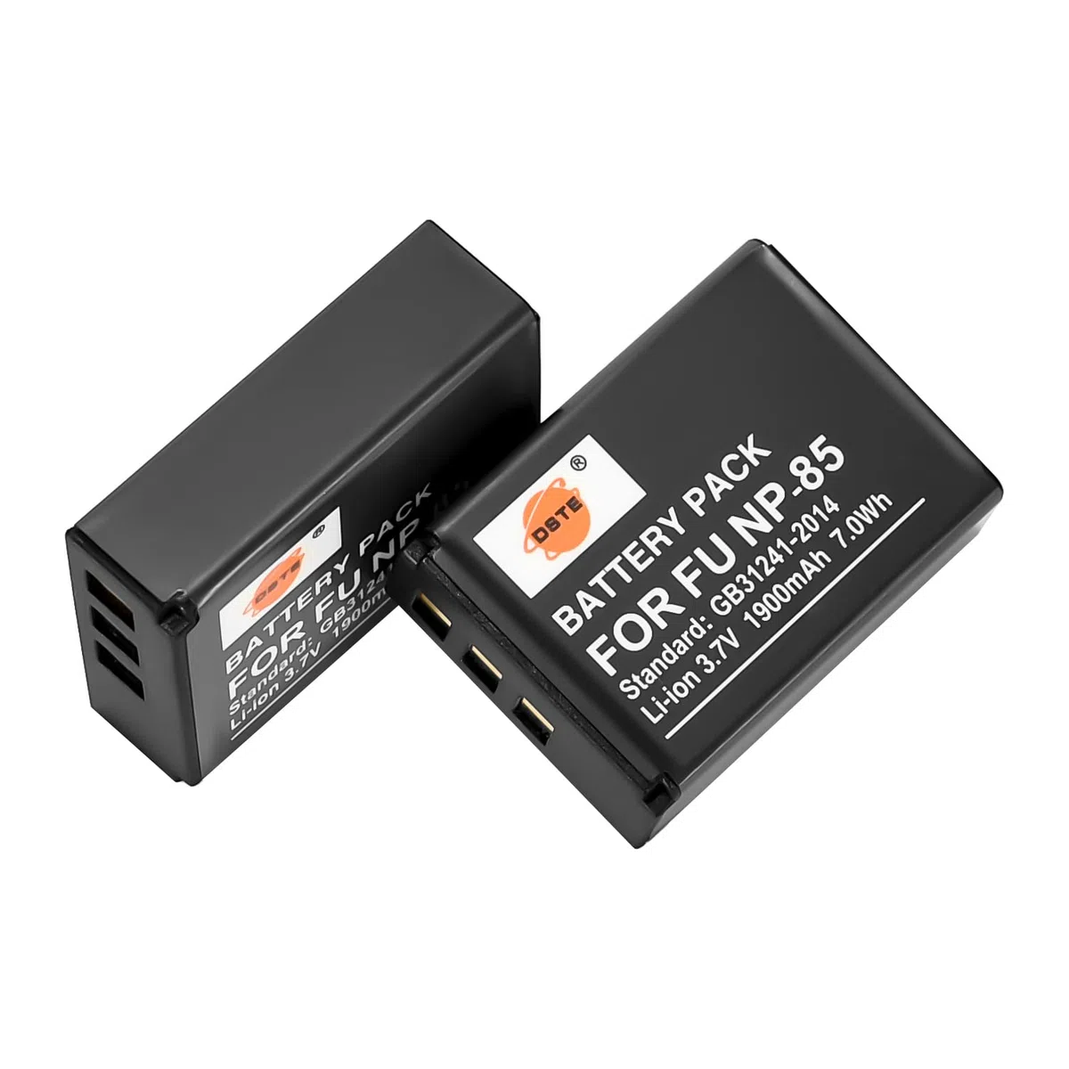 DSTE 2pcs NP-85 Batería y Cargador para cámara Fujifilm FinePix S1 SL240 SL245 SL260 SL280 SL300 SL305 SL1000