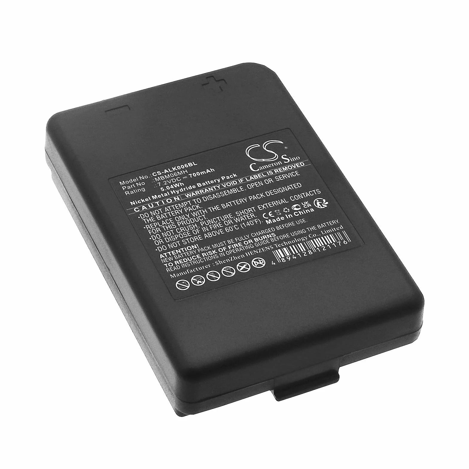 TECHTEK Batería 700mAh Compatible con [Autec] E16 KTC, E16 Sirio 42, Funkfernsteuerung Modular MJ, Funkfernsteuerung Modular MK, MJ, DF, MJ04, MK, pl FBA