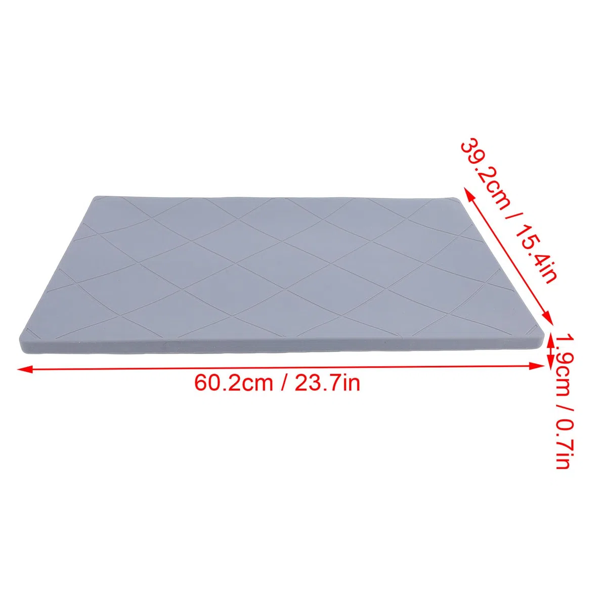 Funda Protectora de Silicona para Plato Estándar Gen 3, Funda Impermeable para Antena Satelital para Granizo y Lluvia, Diseño Hexagonal a Prueba de Golpes, sin Bloqueo de Señal (gris oscuro)