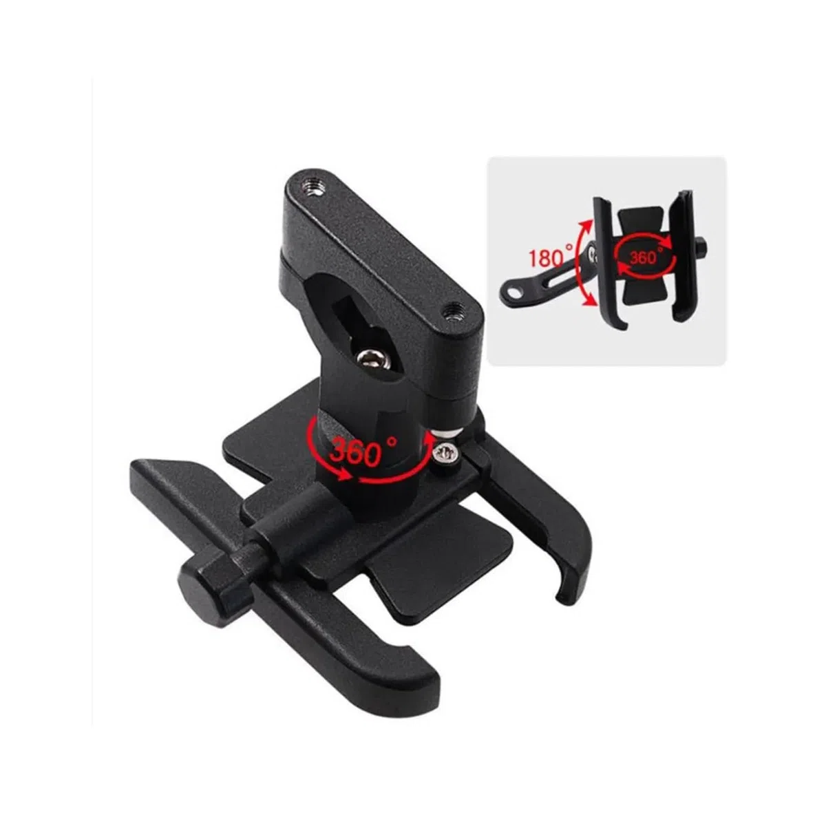Soporte de teléfono móvil de aleación de aluminio Para Hon@&da Forza 125, 250, 300, 350 Y 750 Para Teléfono Móvil De Motocicleta, Navegador GPS, Espejo Retrovisor, Soporte Para Manillar, Accesorios(3)