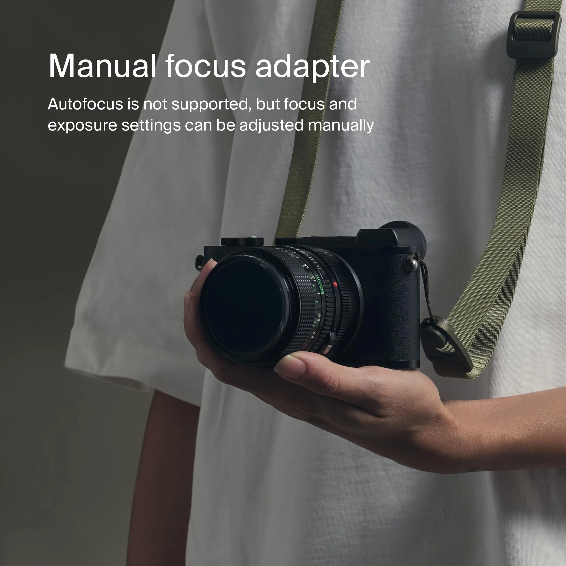 Urth Adaptador de Montura para Objetivo (Manual): Compatible con M42 Objetivo a Nikon Z Cuerpo de cámara