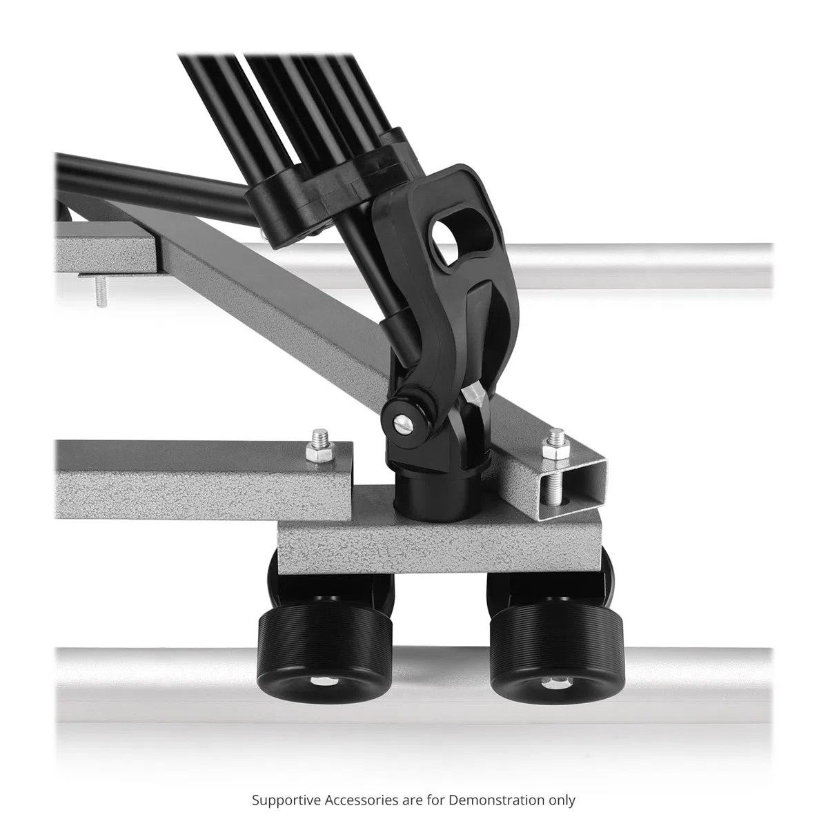 PROAIM Pie de púas Plataforma rodante Swift. Compatible con trípodes con Dos pies de púas. Carga útil de 159 kg / 350 LB (P-SPK-FT)