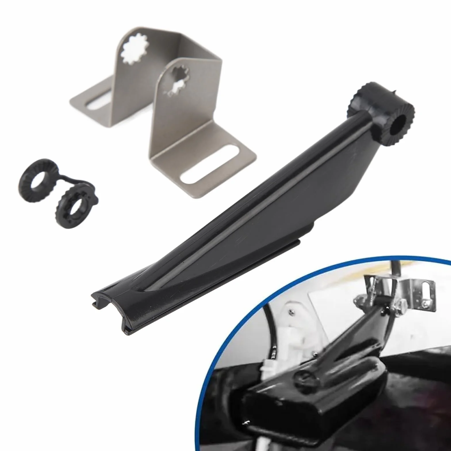 000 10262 001 Soporte de Transductor para Skimmer DSI, Soporte de Transductor de Skimmer para Unidades DSI, Soporte de Repuesto Compatible con Lowrance