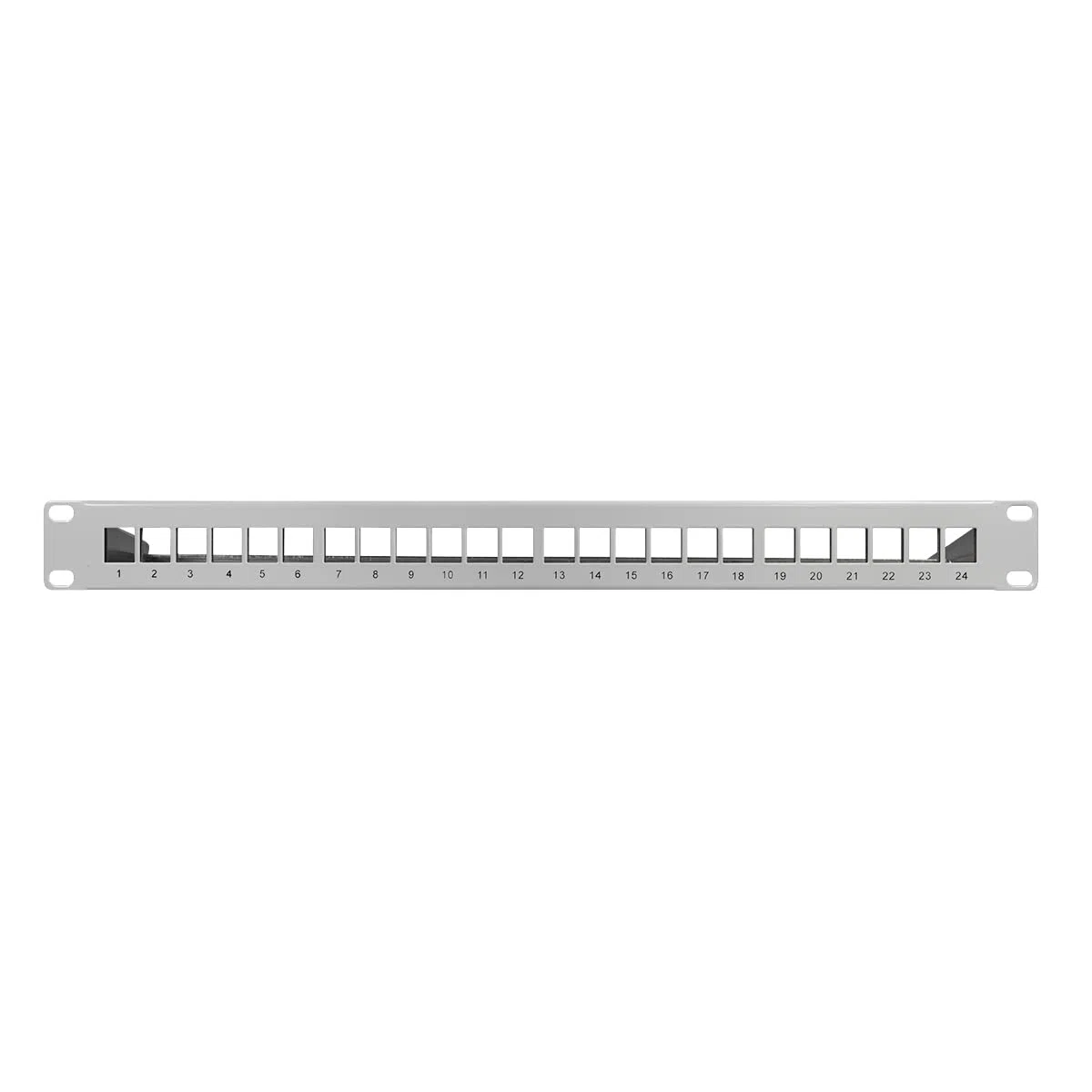 Logilink Panel De Keystone Blindado 24 Módulos, Gris
