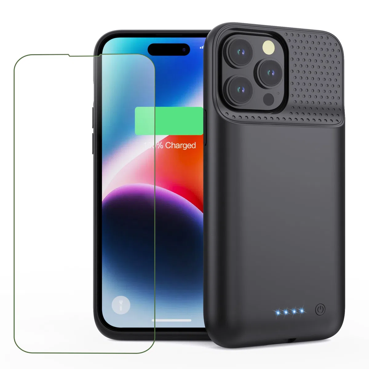 Funda con batería para iPhone 14 Pro Max/14 Plus/13 Pro Max, [2025 actualizado] 8600 mAh, funda de carga portátil ultrafina para iPhone 13 Pro Max/14 Pro Max/14 Plus funda de carga (6.7 pulgadas