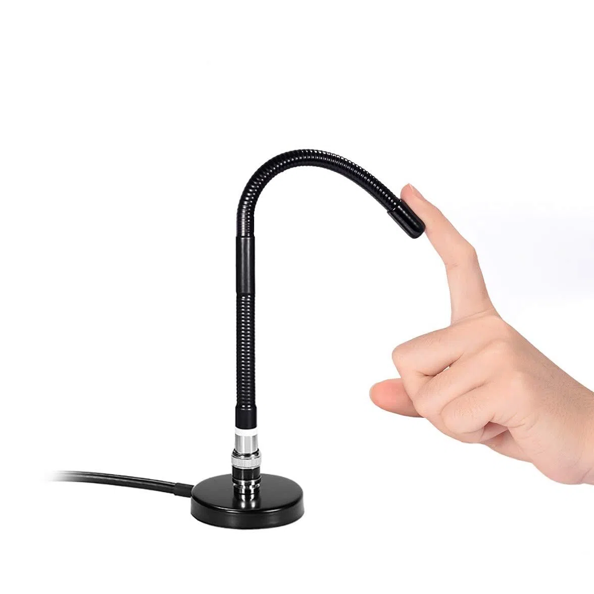Bingfu Antena CB 27-MHz Antena de radio CB Soft Whip con base magnética de montaje BNC PL259 Compatible con Cobra Midland Uniden Maxon President Radio CB portátil Escáner de radio móvil