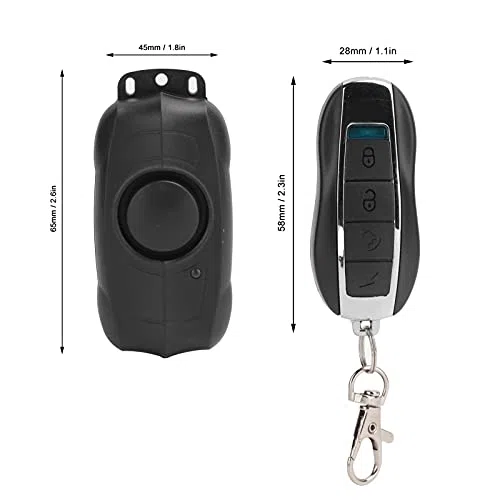Alarma antirrobo para Bicicleta y Motocicleta, 150 dB de Seguridad inalámbrica, vibración, Sensor de Movimiento, Alarma, Alarma para Bicicleta con Control Remoto, LY-C1, función IP55 SOS