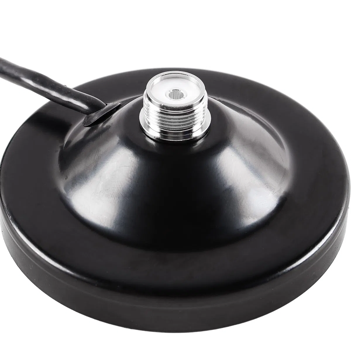 Gorise Antena de Radio magnética para Coche con Ventosa y Cable Macho PL259 de 5 m para Base magnética de Antena CB