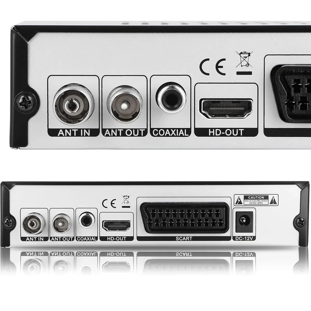 Tempo 4000 Decodificador TDT HD - DVB-T T2 – DVB T2 / HDMI Full HD/Canales Sintonizador/Receptor TV/H.265 HEVC/USB/Decoder/TNT/TDT Television / 4K
