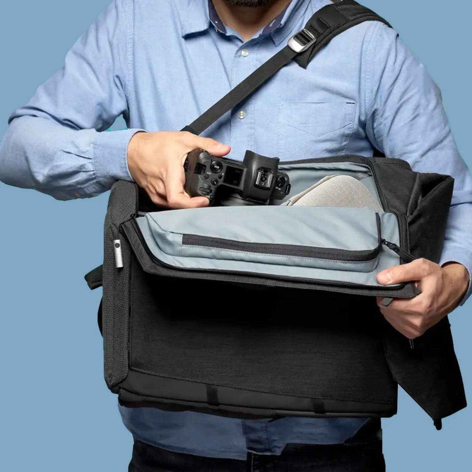 Bolsa de Filtro para Objetivos de Cámara DSLR - Funda Protectora Impermeable y Resistente a los Golpes para 8 Filtros Circulares