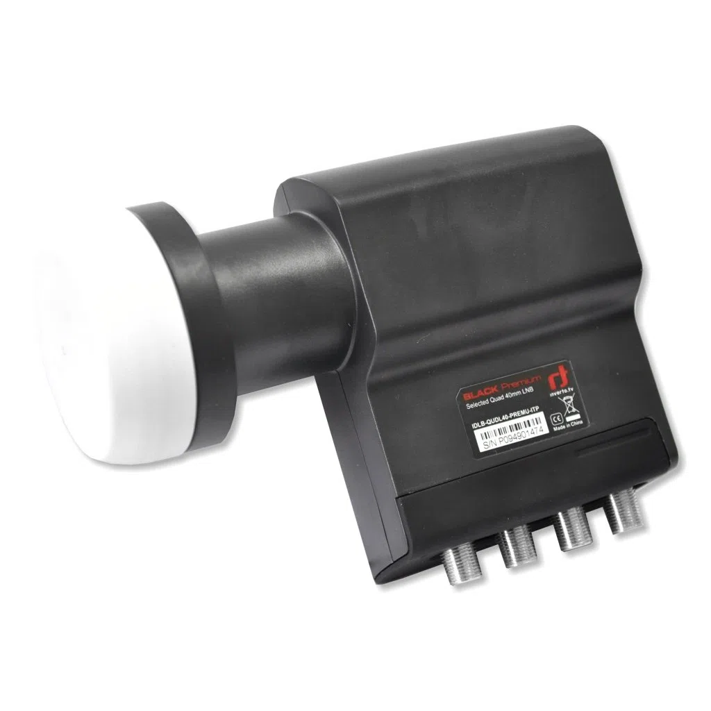 Inverto LNB BLACK Premium Selected Quattro 40mm LNB
