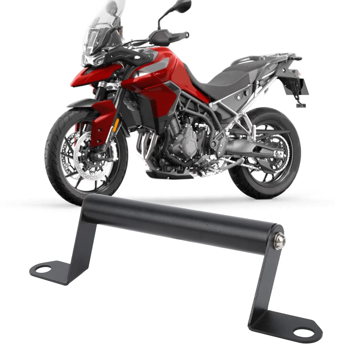 Soporte de Montaje de Navegación,Soporte de GPS para Teléfono de Barra Frontal,Soporte de navegación para Motocicleta,Compatible con Triumph Tiger 900 Rally Pro 2020
