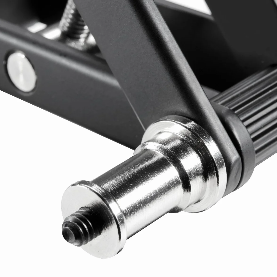 Walimex Pro 18600 - Pinza para Foco de Estudio con espita Dual