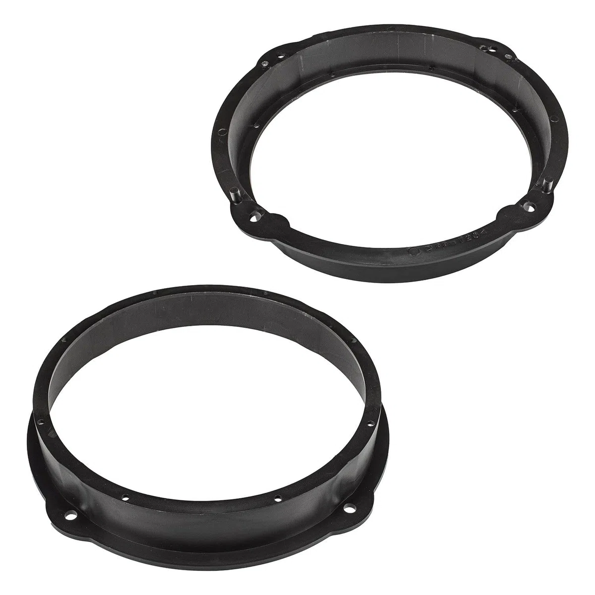 tomzz Audio 2803-021 Anillos de Altavoces Soportes adaptadores compatibles con Audi A1 A3 A4 A5 A6 A7 A8 Q2 Q3 Q5 Puerta Delantera para Altavoces DIN de 200 mm