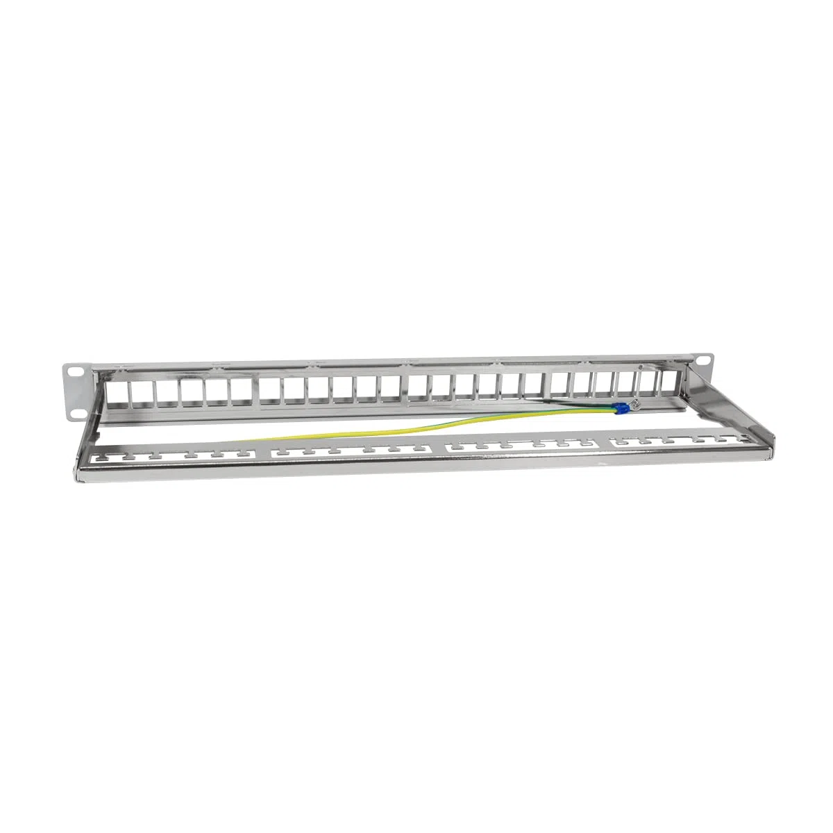 Logilink Panel De Keystone Blindado 24 Módulos, Gris