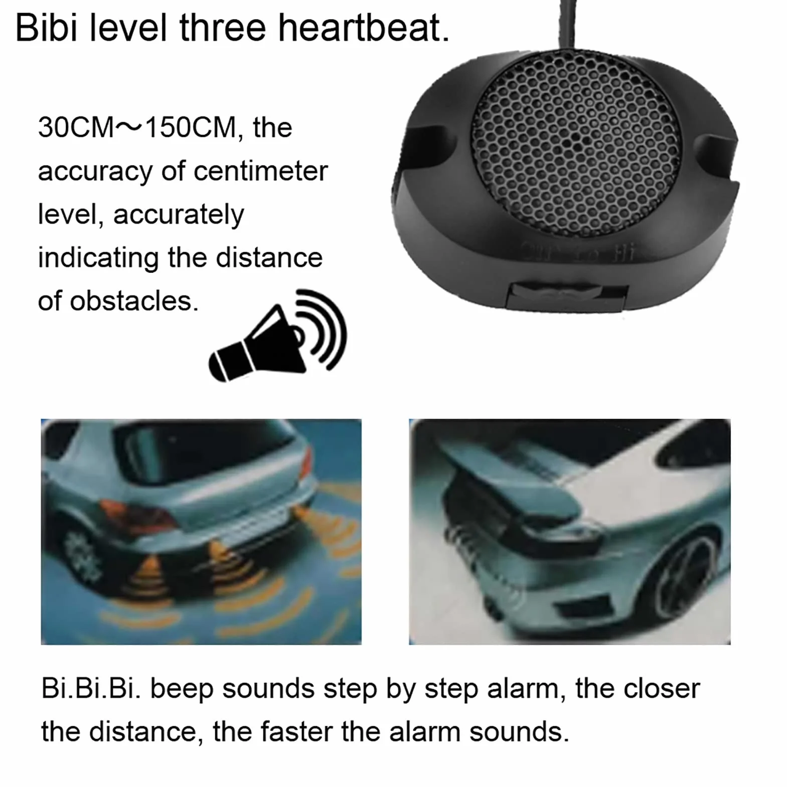 Sensor de Estacionamiento de Advertencia, Sensor de Estacionamiento para Automóvil, Kit de Radar de Marcha Atrás, de Sonda Indicadora de Sonido de Advertencia 12V