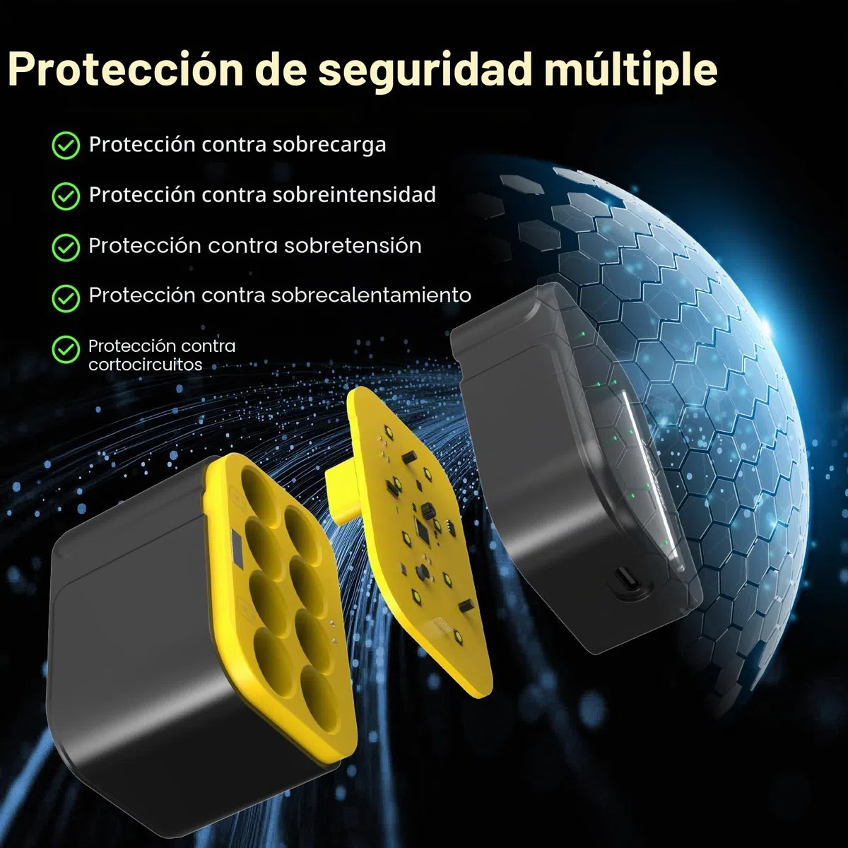 SURFOU Paquete de 8 Pilas Recargables AA 1,5V Litio 3600mWh Alta Capacidad + Cargador Rápido con Pantalla LED - Más de 2000 Ciclos - Baterías de Larga Duración