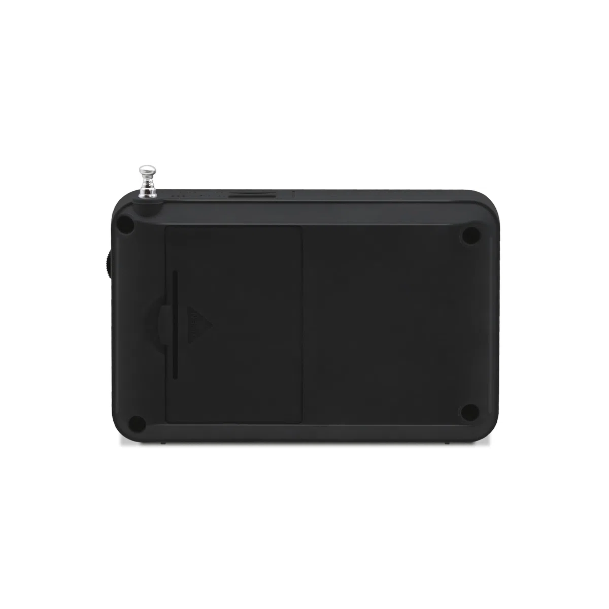 Metronic 477202 - Radio portátil FM compacto con puerto USB, lector tarjeta Micro SD, color negro/verde