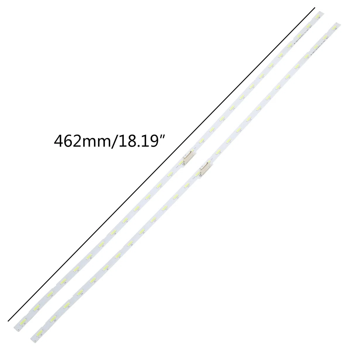 2 unidades de tiras LED retroiluminadas UA43NU7100 UE43NU7092 UE43RU7400 V8N1-430SM0-R0 LED 462 mm