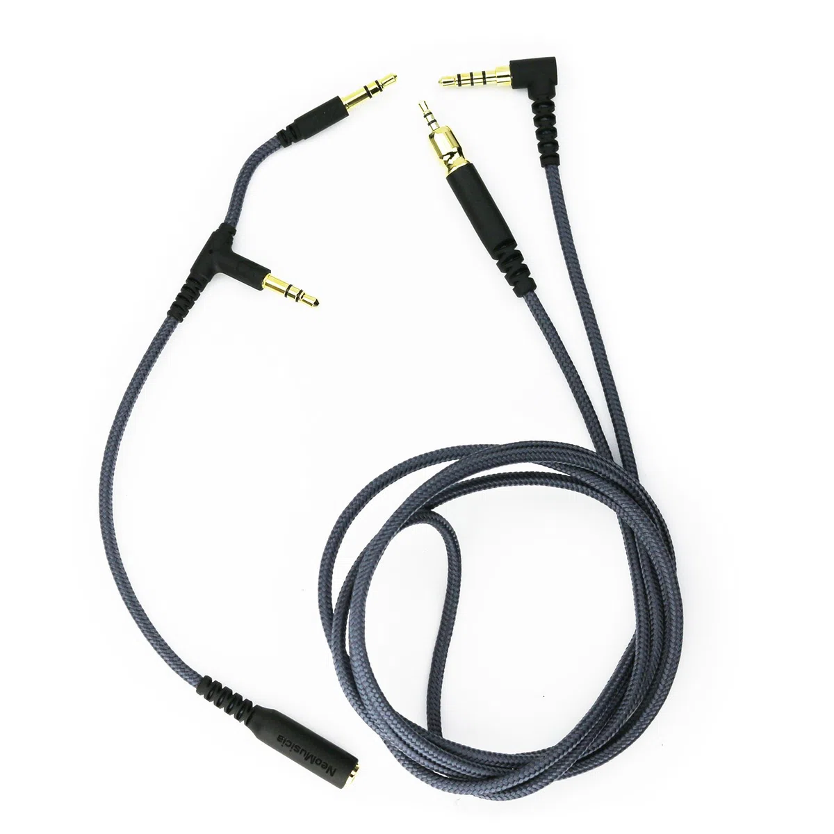 Cable de audio de repuesto compatible con auriculares Sennheiser GAME ONE, GAME ZERO, PC373D, GSP350, GSP 500, GSP 600, 2 m - ABLET