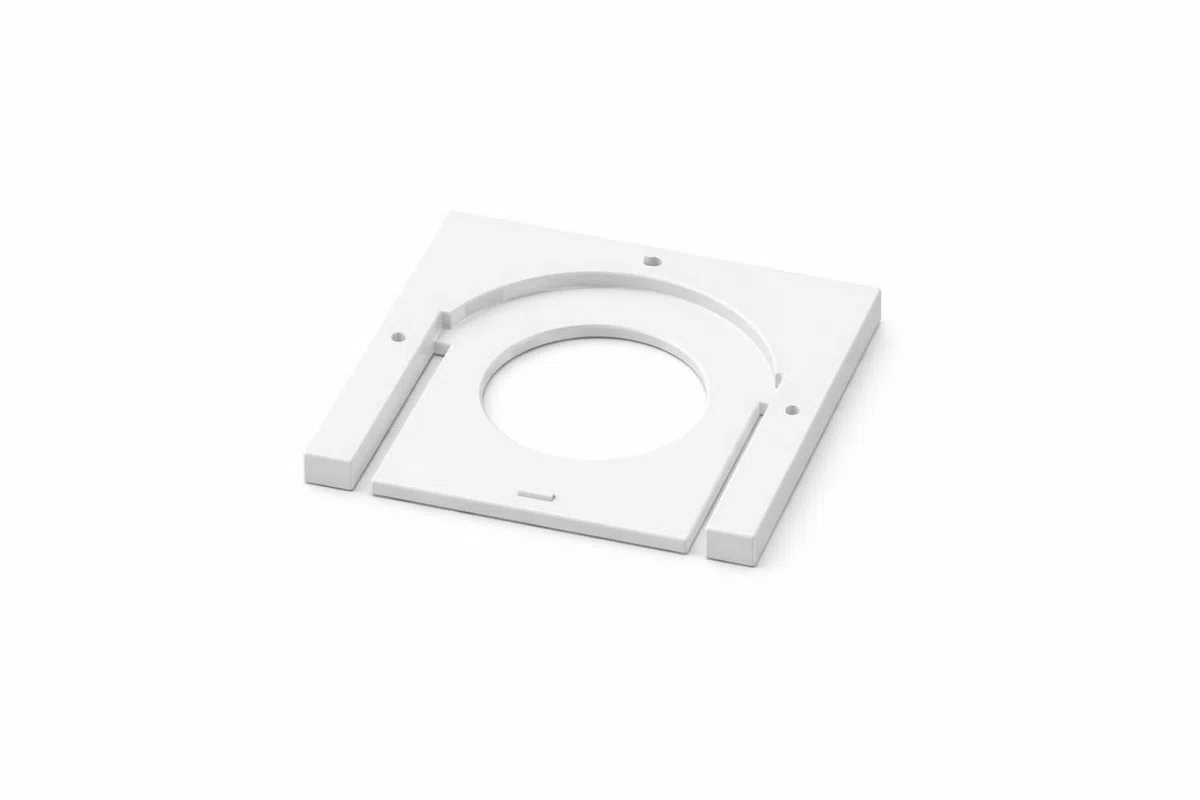 Soporte Para Proyector Compatible con Samsung Freestyle 1-2-3/ Soporte Pared y Techo Para Proyector/ Estante Para Modelo Freestyle 1-2-3 Pared o Techo 1 Unidad Freestyle Cuadrado (Blanco)