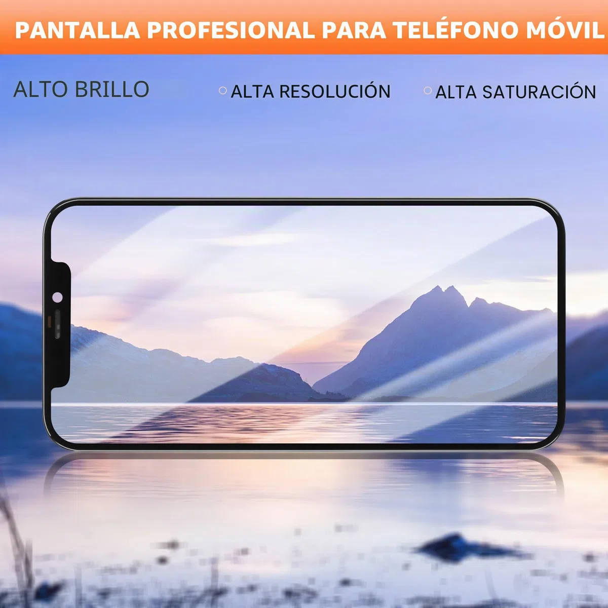 Pantalla LCD para iPhone 12 A2403 A2172 A2402 Pantalla LCD para iPhone 12 Pro A2407 A2341 A2406 6,1 pulgadas Pantalla táctil Digitizer Assembly con Reparación, Negro Incell