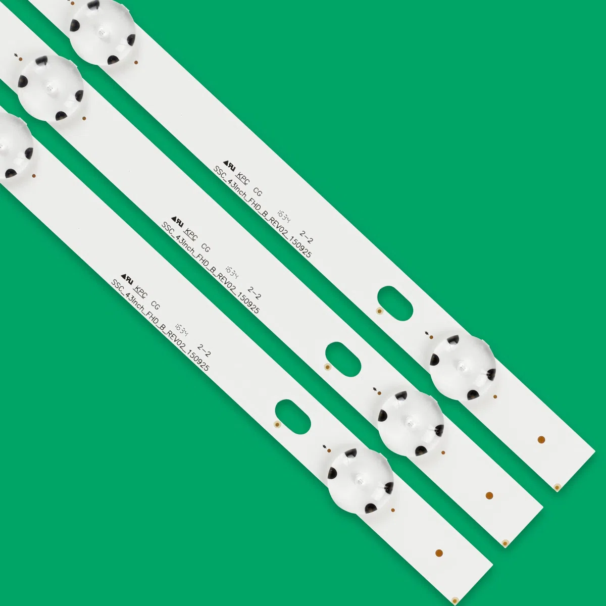 Barra de retroiluminación LED, 6 uds., Compatible con LG 43LH590V 43LF510V 43LF5100 43LH5100 43LH570A 43LH520V 43LH511T 43LH513V 43LJ515V 43LH510V 43LH570V(1 Set 6pcs)
