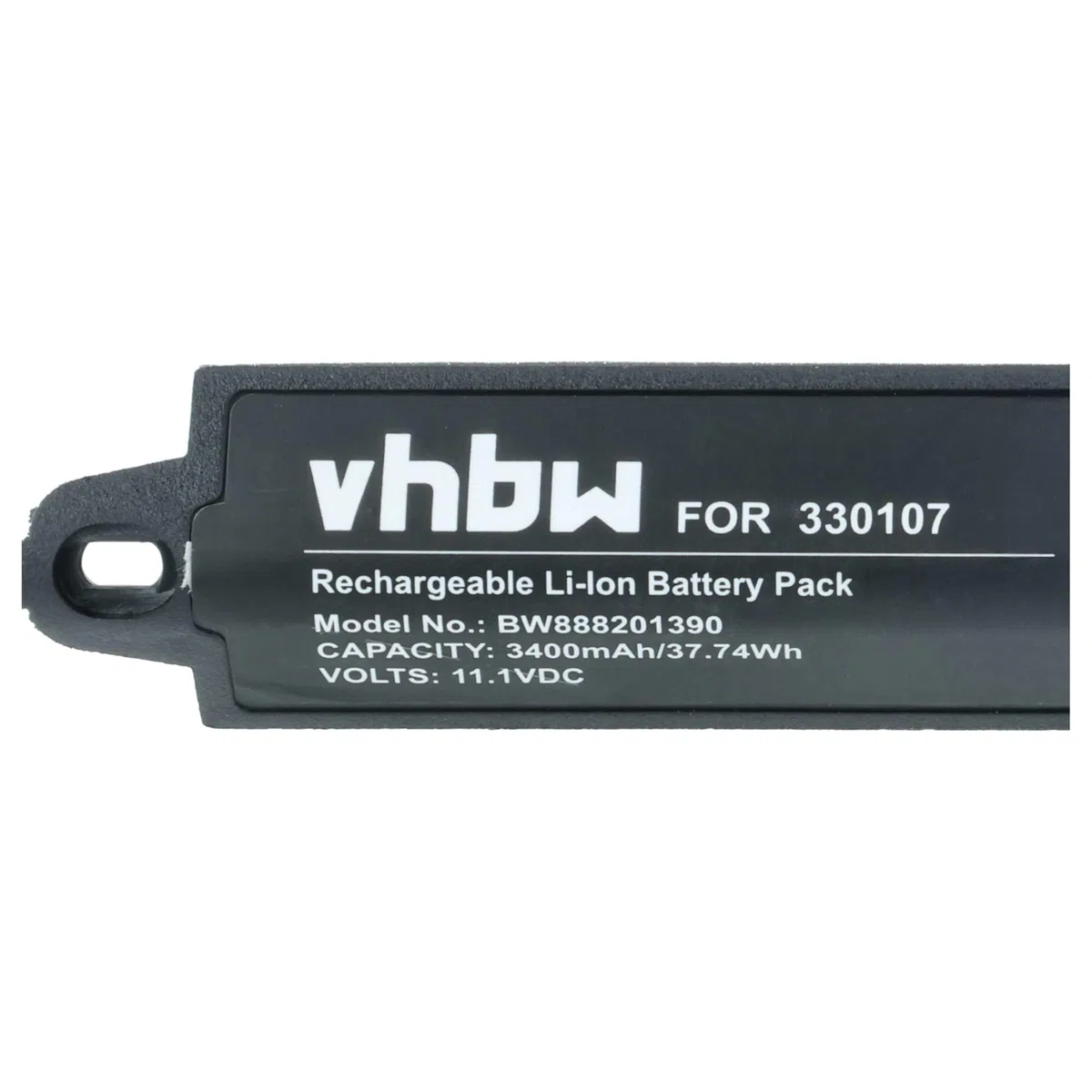 vhbw Batería Recargable Compatible con Bose Soundlink 1, 2, 3, 404600 Altavoces, Cajas acústicas, bafles (3400 mAh, 11,1 V, Li-Ion)