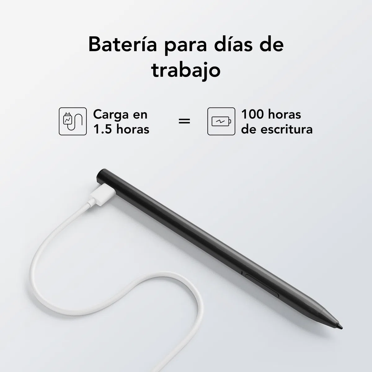 TCL T-Pen Lápiz Stylus EMR | Compatible con NXTPAPER 11 Plus | NXTPAPER 14 | Tab 11 Gen 2 | Tab 11 FE | NXTPAPER 11 | Tab 10 Gen 2 | 4096 Niveles de Presión | para Tablets TCL