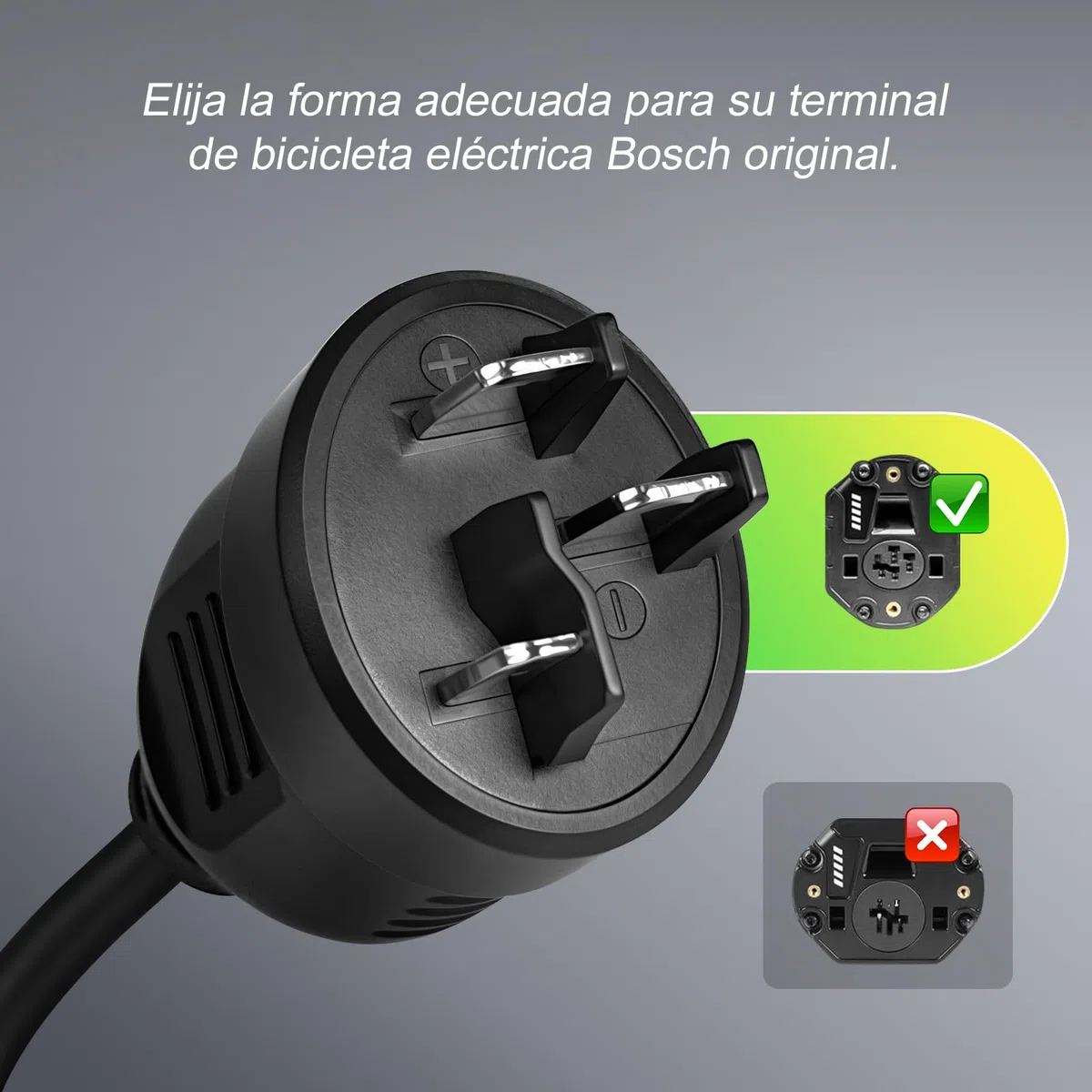 42V 2A Cargador para Bosch Performance Line/Active Line Bicicletas Eléctricas, para Baterías de 36V