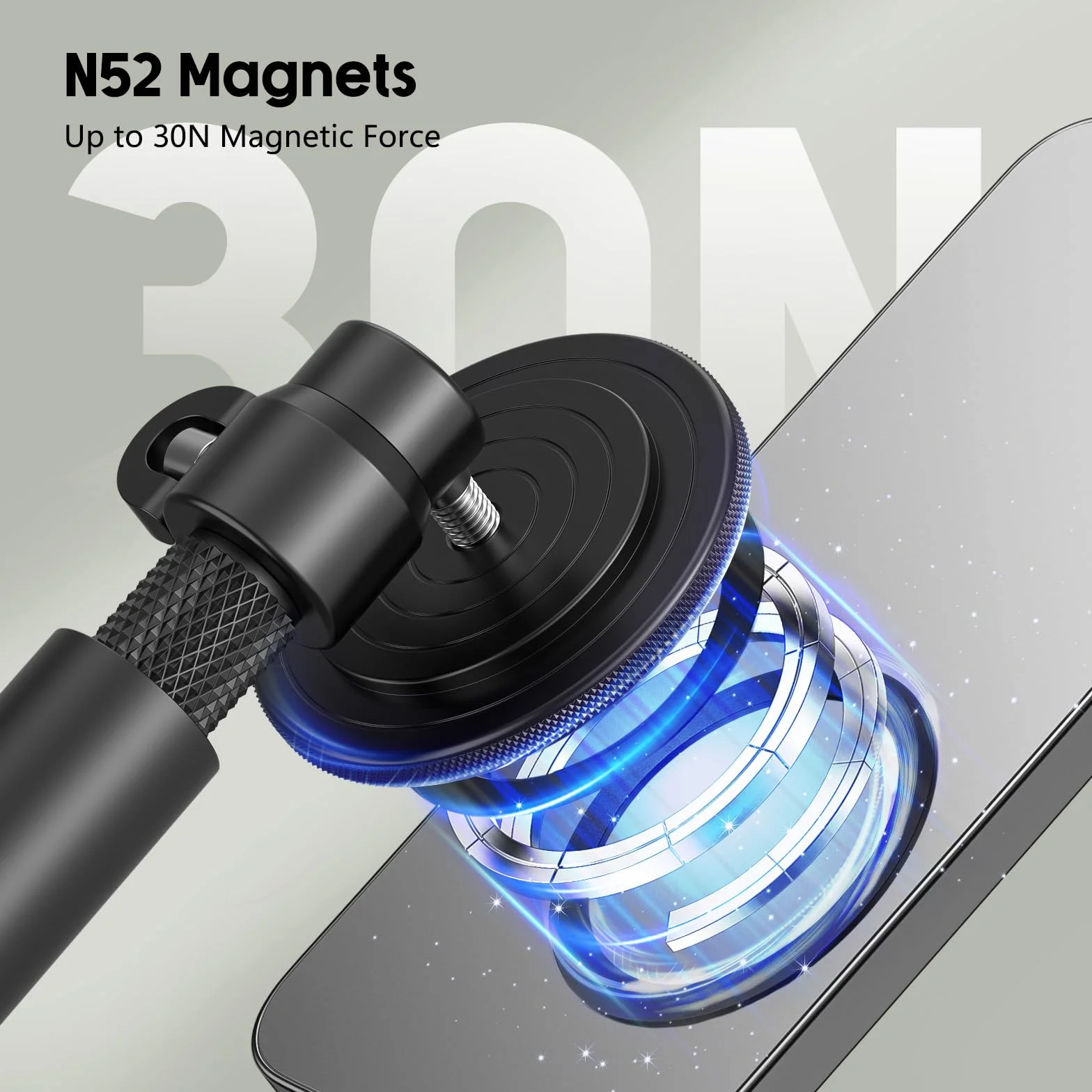 CAMOLOGEEK - Monopod y trípode selfie Stick para grabar swing de golf, ayuda de entrenamiento con estaca de tierra y adaptador para GoPro y tornillo de 1/4 pulgadas, soporte magnético para teléfono de