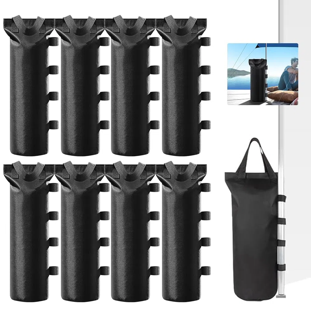 Pesos para Carpas,8 Piezas Bolsa Arena Contrapeso,800D Tejido Oxford,Saco Arena Peso Sombrilla,Saco Arena Reutilizable,para Cenadores,De Exterior,De Habitaciones(50x20CM)