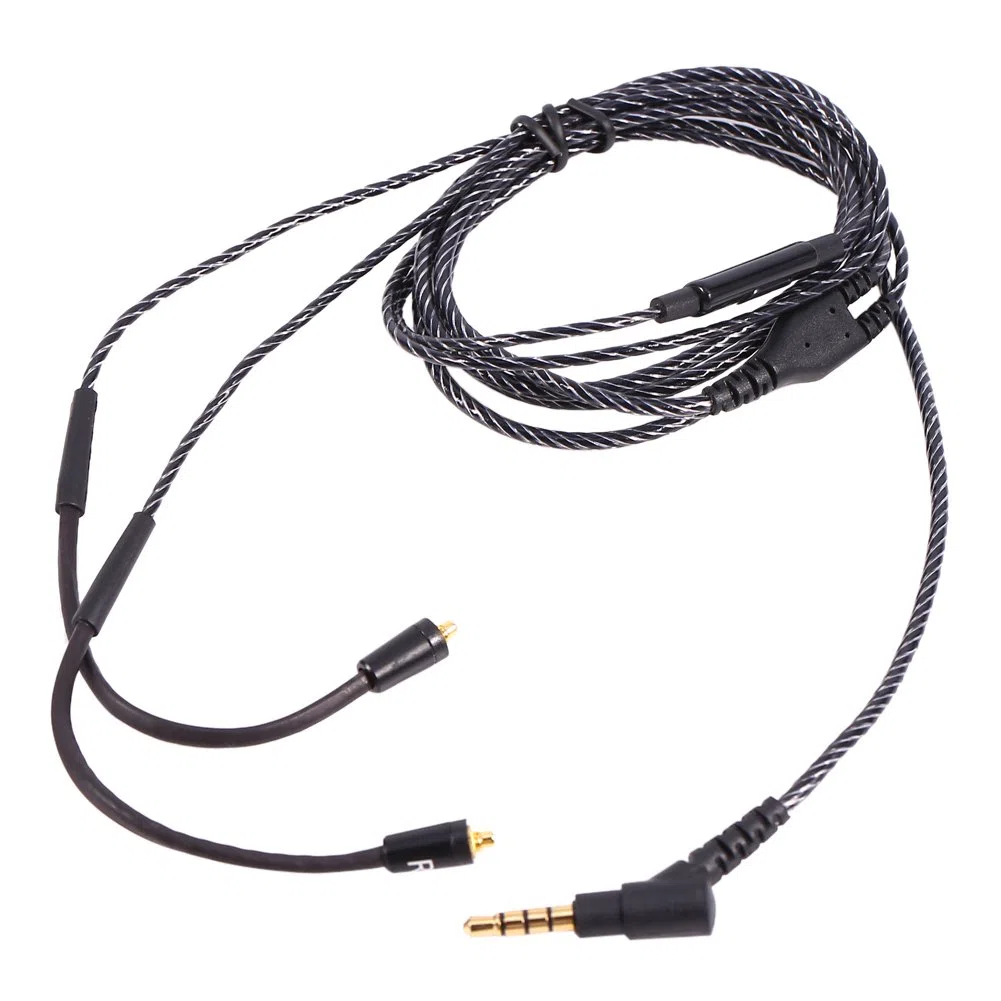 fosa Cable de Audio de Repuesto para Auriculares SHURE SE535 SE425 SE315 SE215 SE846 (3,5 mm)