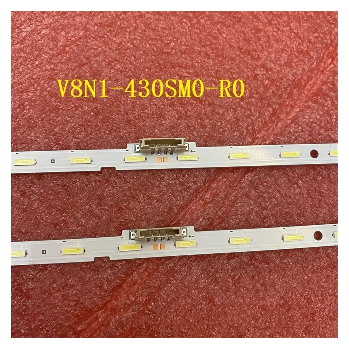 Tira de LED for iluminación Trasera Compatible con Samsung TV UE43NU7025 UE43NU7190U UE43NU7025K UE43RU7100 UE43RU7200 UE43NU7125K UE43RU7190U UE43NU7092U(2 PCS For 1 TV)