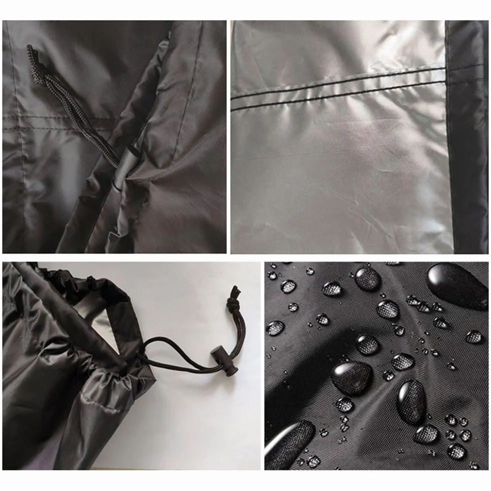 Cubierta de telescopio impermeable a prueba de sol para telescopio astronómico al aire libre para Celestron Skywatcher (negro 150 x 85 cm)