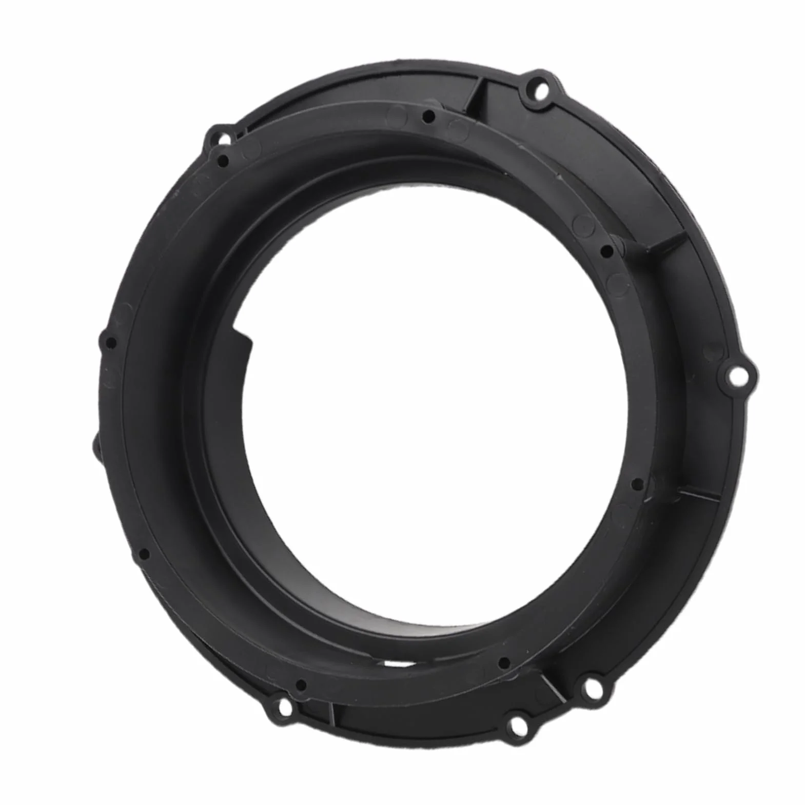 Anillos Adaptadores de Altavoz, Soporte de Montaje de Altavoces de Coche Antiarañazos 2 Piezas/Juego a Prueba de Polvo para Reemplazo de Coche para Puerta Delantera 2007-2011